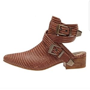 Matisse Talon Bootie // cognac